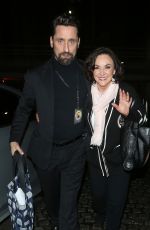 SHIRLEY BALLAS and Danny Taylor Night Out in Birmingham 01/15/2020
