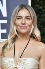 SIENNA MILLER at 77th Annual Golden Globe Awards in Beverly Hills 01/05/2020