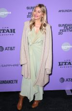 SIENNA MILLER at Wander Darkly Premiere at Sundance Film Festival 01/25/2020