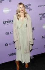 SIENNA MILLER at Wander Darkly Premiere at Sundance Film Festival 01/25/2020
