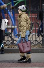 SIENNA MILLER Out and About in New York 01/13/2020