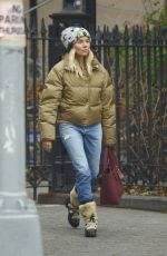 SIENNA MILLER Out and About in New York 01/13/2020