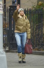 SIENNA MILLER Out and About in New York 01/13/2020