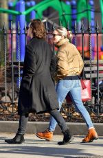 SIENNA MILLER Out in New York 01/10/2020