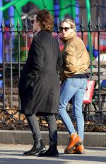 SIENNA MILLER Out in New York 01/10/2020