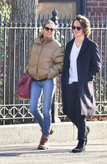 SIENNA MILLER Out in New York 01/10/2020