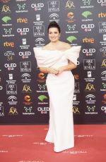 SILVIA ABRIL at 34th Goya Cinema Awards 2020 in Madrid 01/25/2020