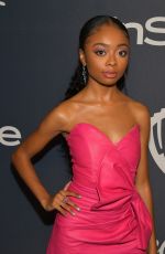 SKAI JACKSON at Instyle and Warner Bros. Golden Globe Awards Party 01/05/2020