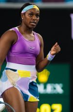 SLOANE STEPHENS at 2020 Australian Open at Melbourne Park 01/20/2020