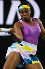 SLOANE STEPHENS at 2020 Australian Open at Melbourne Park 01/20/2020