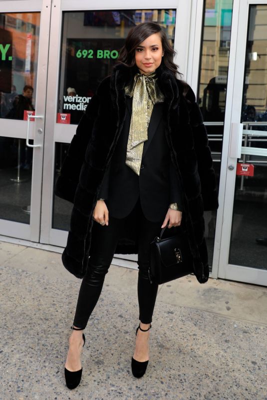 SOFIA CARSON Arrives at Build Series in New York 01/30/2020