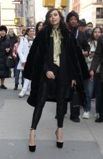 SOFIA CARSON Arrives at Build Series in New York 01/30/2020
