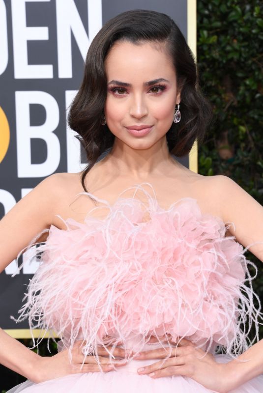 SOFIA CARSON at 77th Annual Golden Globe Awards in Beverly Hills 01/05/2020
