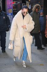 SOFIA CARSON Out and About in New York 01/29/2020
