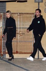 SOFIA RICHIE and Scott Disick at Nobu in Malibu 01/09/2020