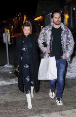 SOFIA RICHIE and Scott Disick Night Out in Aspen 12/30/2019
