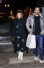 SOFIA RICHIE and Scott Disick Night Out in Aspen 12/30/2019