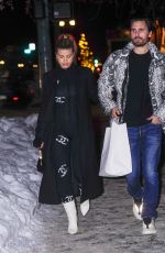 SOFIA RICHIE and Scott Disick Night Out in Aspen 12/30/2019