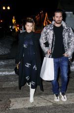 SOFIA RICHIE and Scott Disick Night Out in Aspen 12/30/2019
