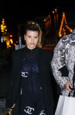 SOFIA RICHIE and Scott Disick Night Out in Aspen 12/30/2019