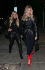 SOFIA RICHIE at Matsuhisa Sushi Restaurant in Beverly Hills 01/10/2020