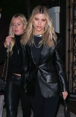 SOFIA RICHIE at Matsuhisa Sushi Restaurant in Beverly Hills 01/10/2020
