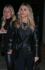 SOFIA RICHIE at Matsuhisa Sushi Restaurant in Beverly Hills 01/10/2020