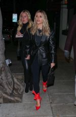 SOFIA RICHIE at Matsuhisa Sushi Restaurant in Beverly Hills 01/10/2020