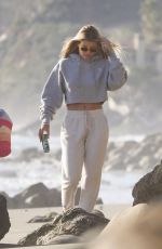 SOFIA RICHIE Out on the Beach in Malibu 01/30/2020