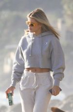 SOFIA RICHIE Out on the Beach in Malibu 01/30/2020