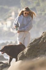 SOFIA RICHIE Out on the Beach in Malibu 01/30/2020