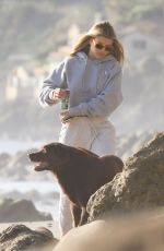 SOFIA RICHIE Out on the Beach in Malibu 01/30/2020