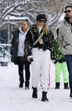 SOFIA RICHIE Out Shopping in Aspen 01/01/2020