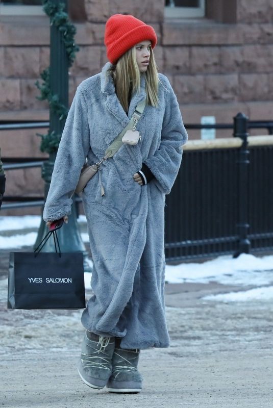SOFIA RICHIE Out Shopping in Aspen 12/30/2019