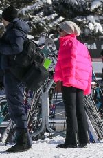 SOFIA RICHIE Out Skiing in Aspen 01/02/2020