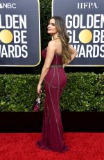 SOFIA VERGARA at 77th Annual Golden Globe Awards in Beverly Hills 01/05/2020