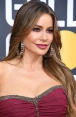 SOFIA VERGARA at 77th Annual Golden Globe Awards in Beverly Hills 01/05/2020