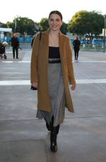 SOPHIA BUSH Arrives at 2020 Democratic Party Presidential Debate in Los Angeles 01/19/2020