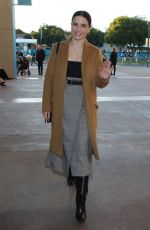 SOPHIA BUSH Arrives at 2020 Democratic Party Presidential Debate in Los Angeles 01/19/2020