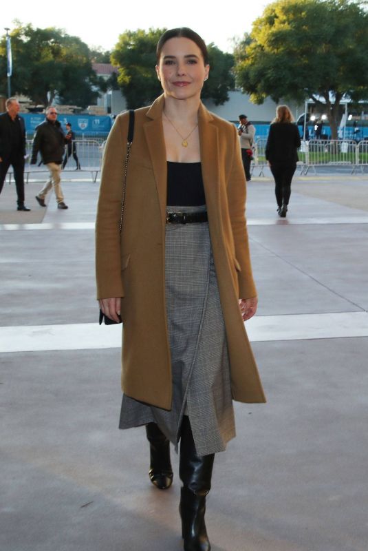 SOPHIA BUSH Arrives at 2020 Democratic Party Presidential Debate in Los Angeles 01/19/2020