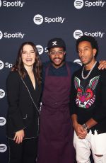 SOPHIA BUSH at Spotify Supper at CES 2020 in Las Vegas 01/07/2020