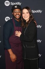 SOPHIA BUSH at Spotify Supper at CES 2020 in Las Vegas 01/07/2020