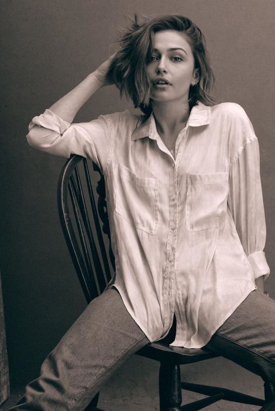 SOPHIE SIMNETT at a Photoshoot, December 2019