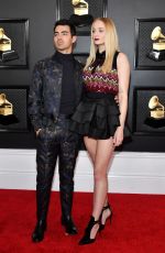 SOPHIE TURNER and Joe Jonas at 62nd Annual Grammy Awards in Los Angeles 01/26/2020