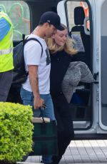 SOPHIE TURNER and Joe Jonas at Airport in Miami 01/04/2020