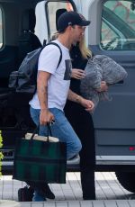SOPHIE TURNER and Joe Jonas at Airport in Miami 01/04/2020