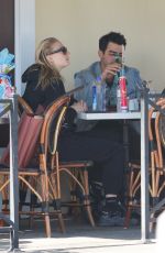 SOPHIE TURNER and Joe Jonas at Sweet Butter in Los Angeles 01/22/2020