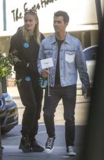 SOPHIE TURNER and Joe Jonas at Sweet Butter in Los Angeles 01/22/2020