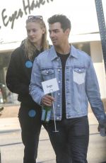 SOPHIE TURNER and Joe Jonas at Sweet Butter in Los Angeles 01/22/2020