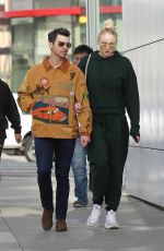 SOPHIE TURNER and Joe Jonas at Wally